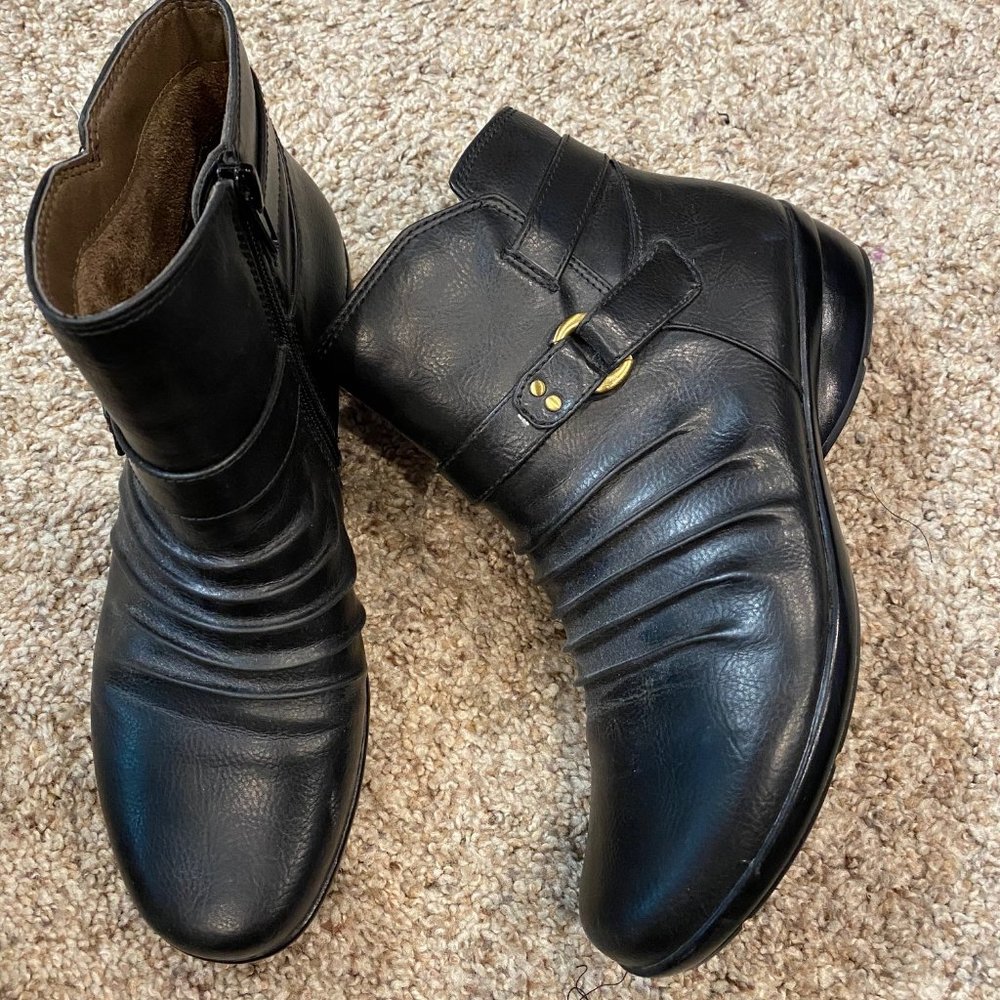 Natural Soul Coltrane Ankle Boot (Black) - Sz 7.5